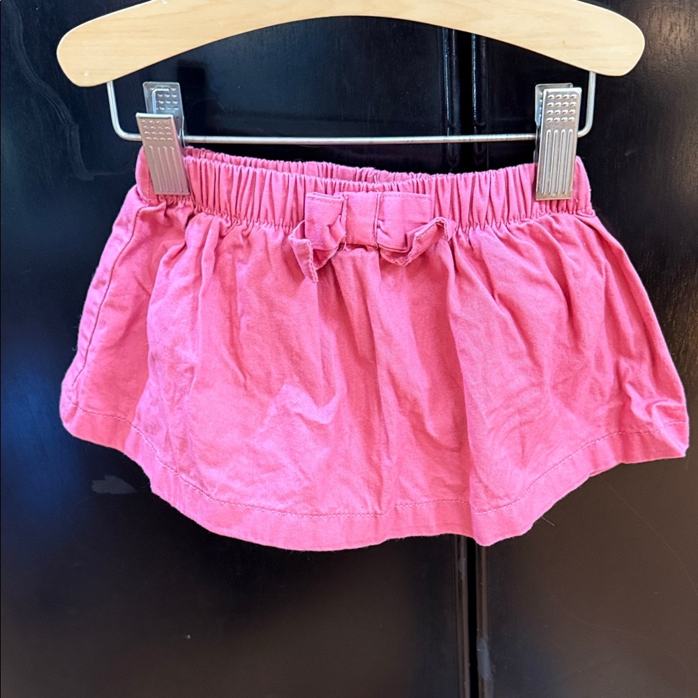 Garanimals Pink Elastic-Waist Skirt with Front Bow
